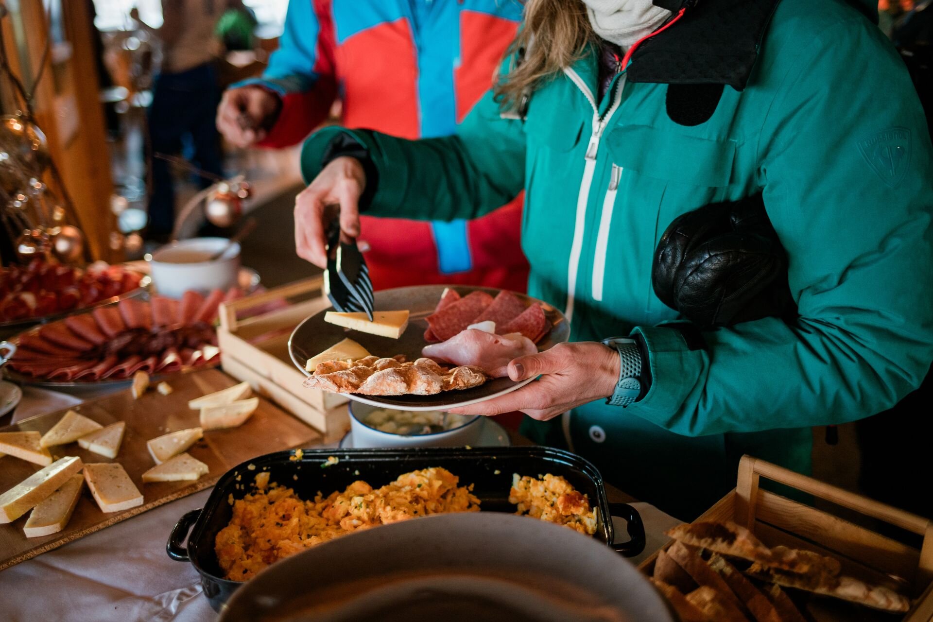 Colazione in rifugio in Val di Fassa | © Archivio Immagini ApT Val di Fassa - Federico Modica